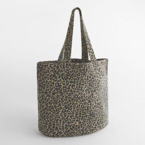 Sac shopping imprimé léopard