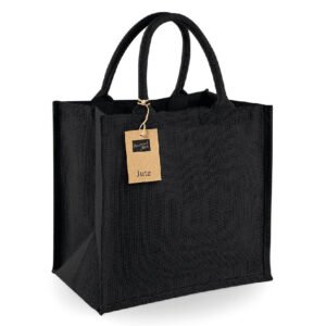 Grand sac en toile de jute – sac personnalisé