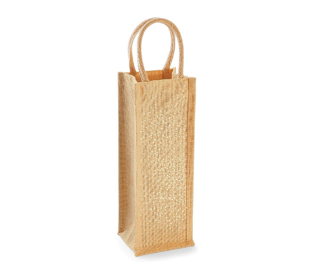 Sac à bouteille scintillant – sac personnalisé