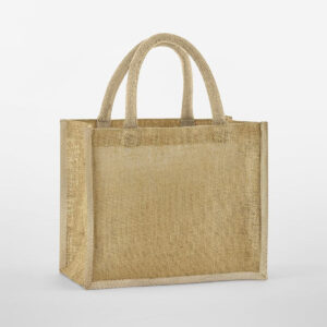 Petit sac shopping en toile de jute