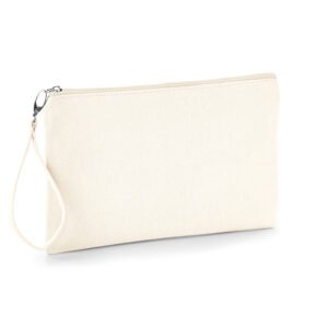 Petite pochette en coton canvas – sac personnalisé