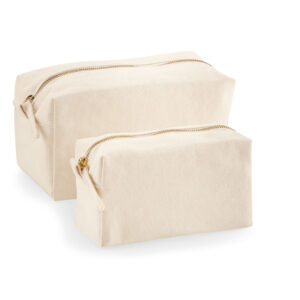 Trousse zippée en coton