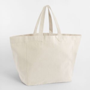 Grand sac de plage rayé – sac personnalisé