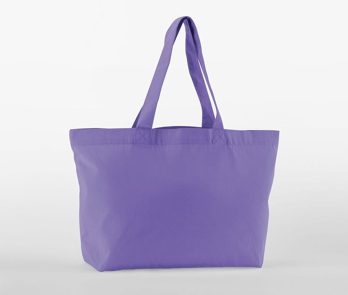 Grand sac shopping en coton organique sergé – sac personnalisé