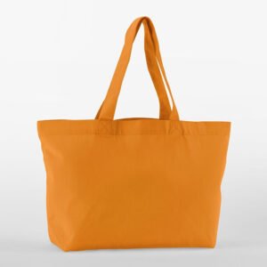 Grand sac shopping en coton organique sergé