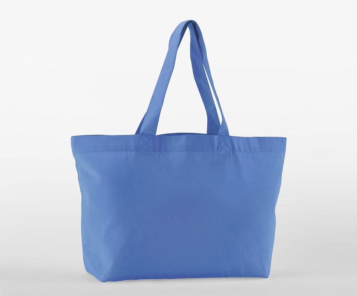 Grand sac shopping en coton organique sergé