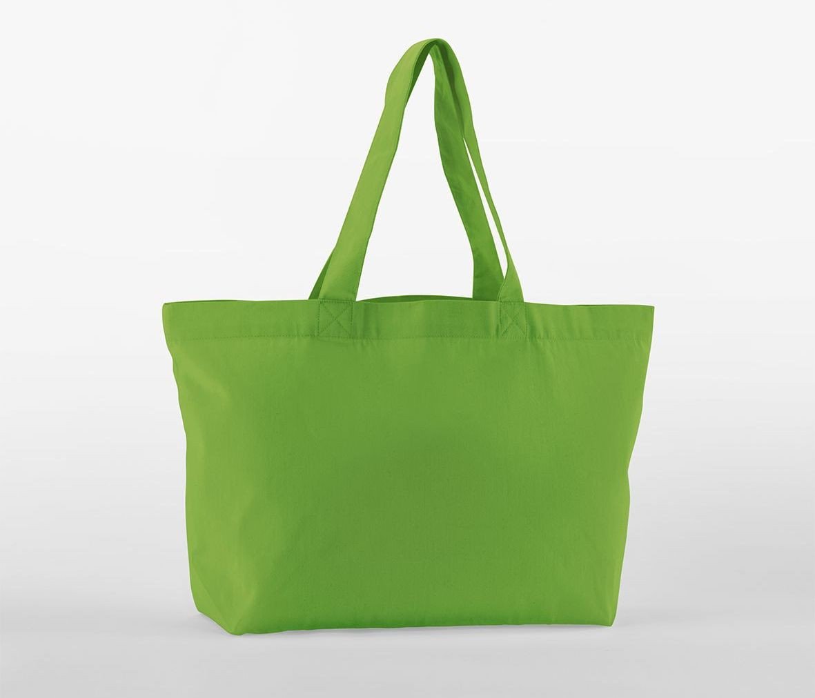 Grand sac shopping en coton organique sergé