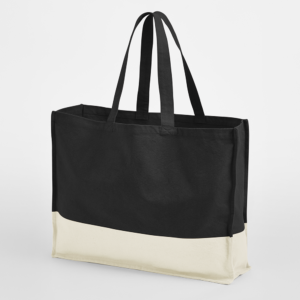 Sac shopping bicolore – sac personnalisé