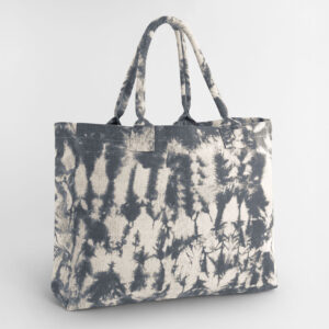 Sac shopping en toile tie-dye