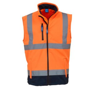 Bodywarmer Softshell haute visibilité