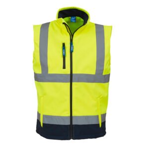 Bodywarmer Softshell haute visibilité – vêtement haute visibilité personnalisé