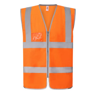 Veste de sécurité 2 bandes certifiée