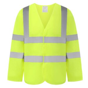 Veste de sécurité manches longues – vêtement haute visibilité personnalisé