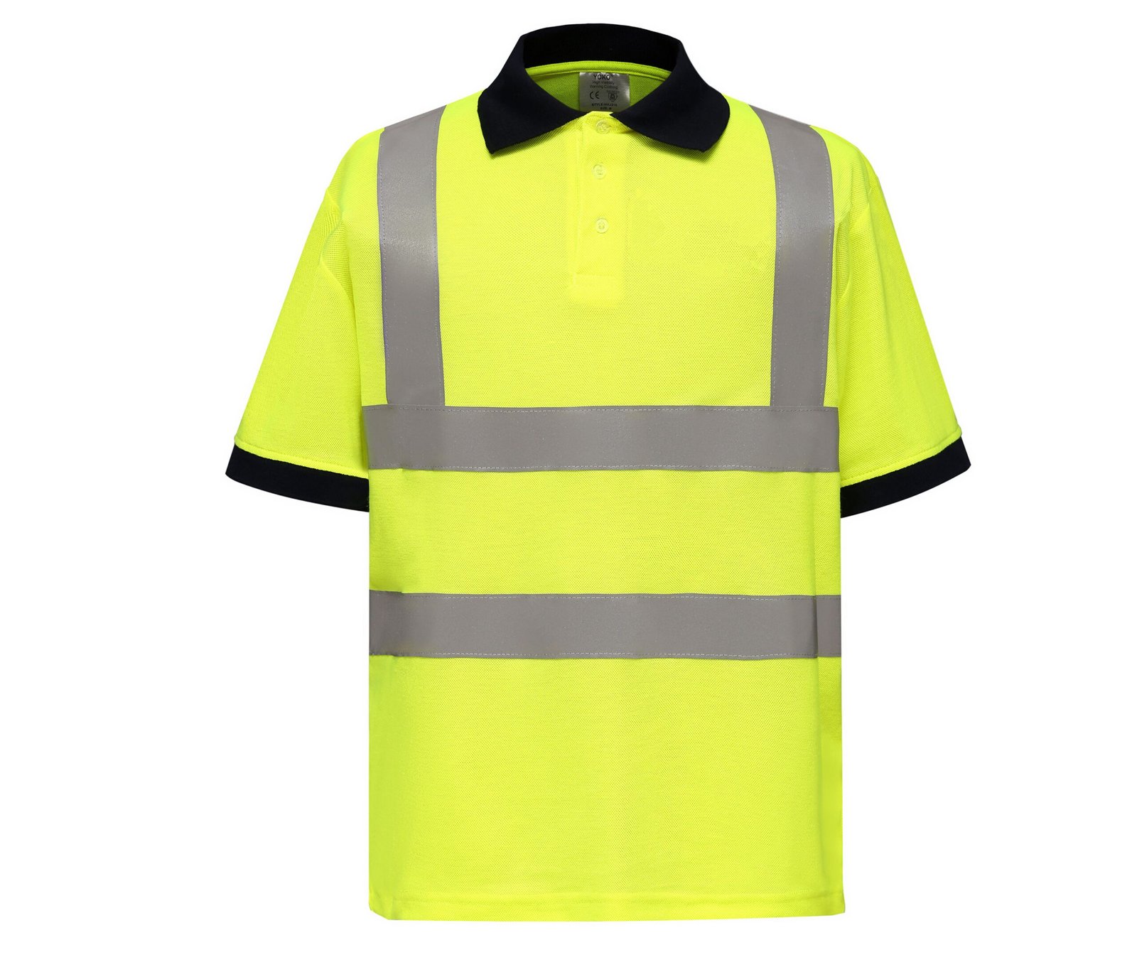 Polo manches courtes haute visibilité – vêtement haute visibilité personnalisé
