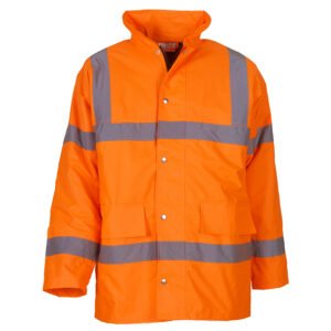 Parka matelassée haute visibilité