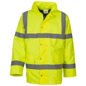 Parka matelassée haute visibilité – vêtement haute visibilité personnalisé