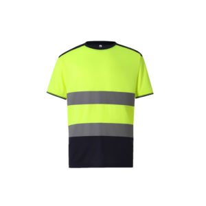 Tee-shirt bicolore – vêtement haute visibilité personnalisé