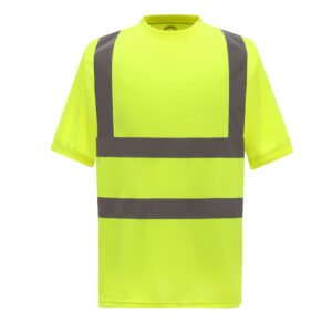 Tee-shirt manches courtes haute visibilité – vêtement haute visibilité personnalisé