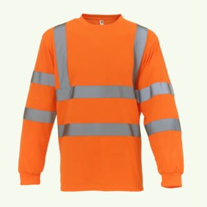 Tee-shirt manches longues haute visibilité