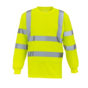 Tee-shirt manches longues haute visibilité – vêtement haute visibilité personnalisé