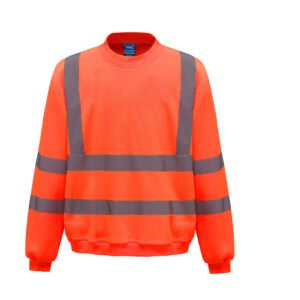 Sweat col rond haute visibilité