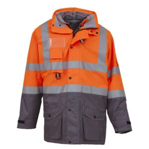 Parka 7 en 1 haute visibilité