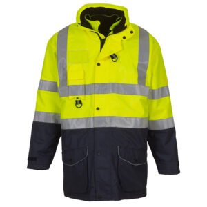 Parka 7 en 1 haute visibilité – vêtement haute visibilité personnalisé