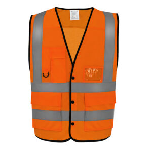 Veste de sécurité multipoches certifiée