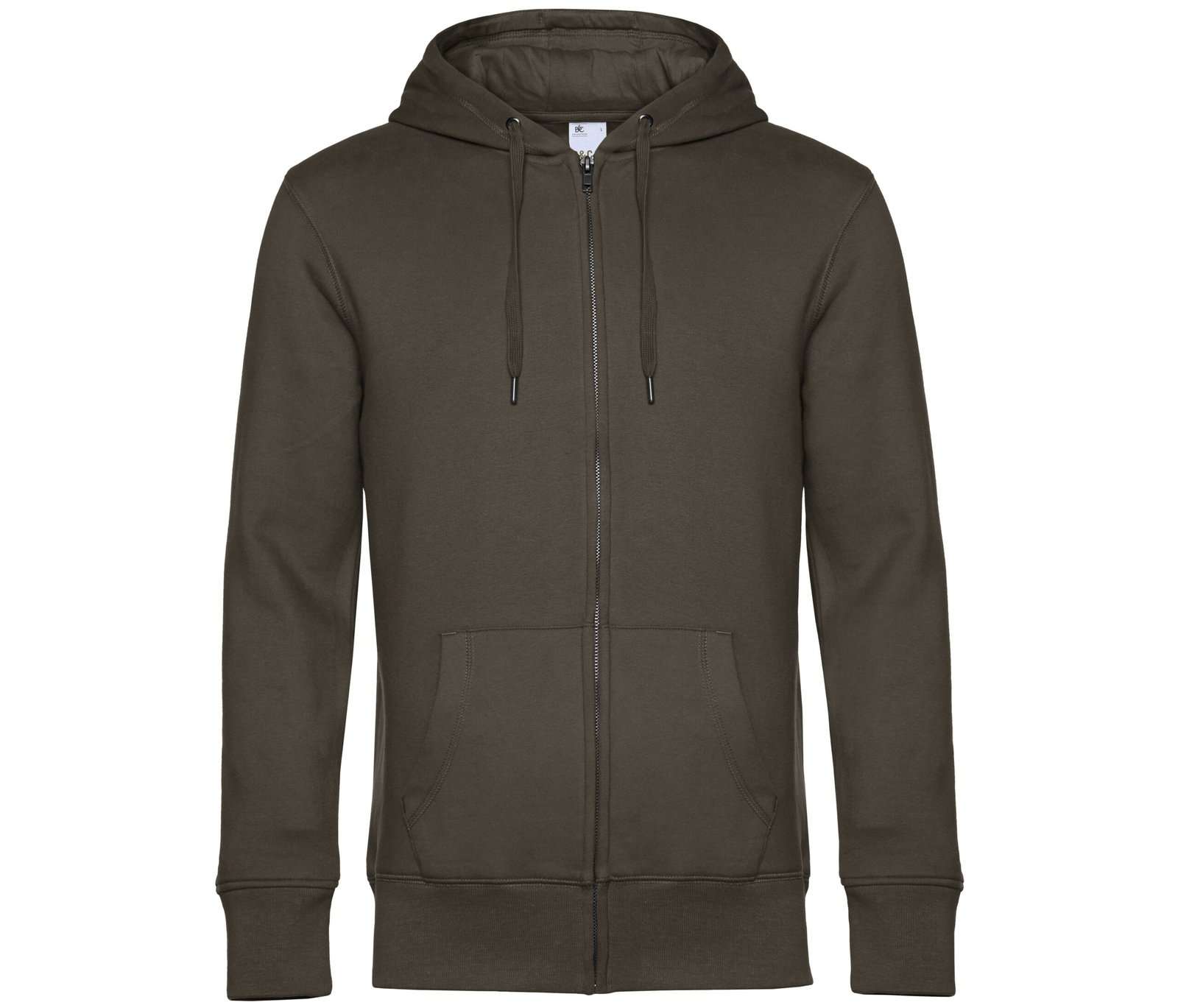 Sweat capuche zippé KING – sweat personnalisé