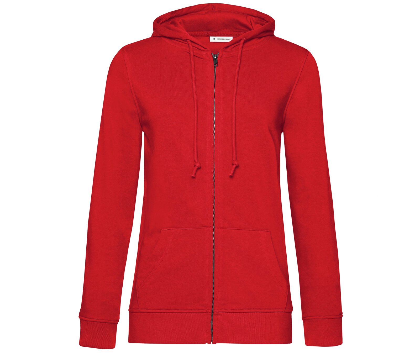 Sweat capuche zippé organique femme – sweat personnalisé