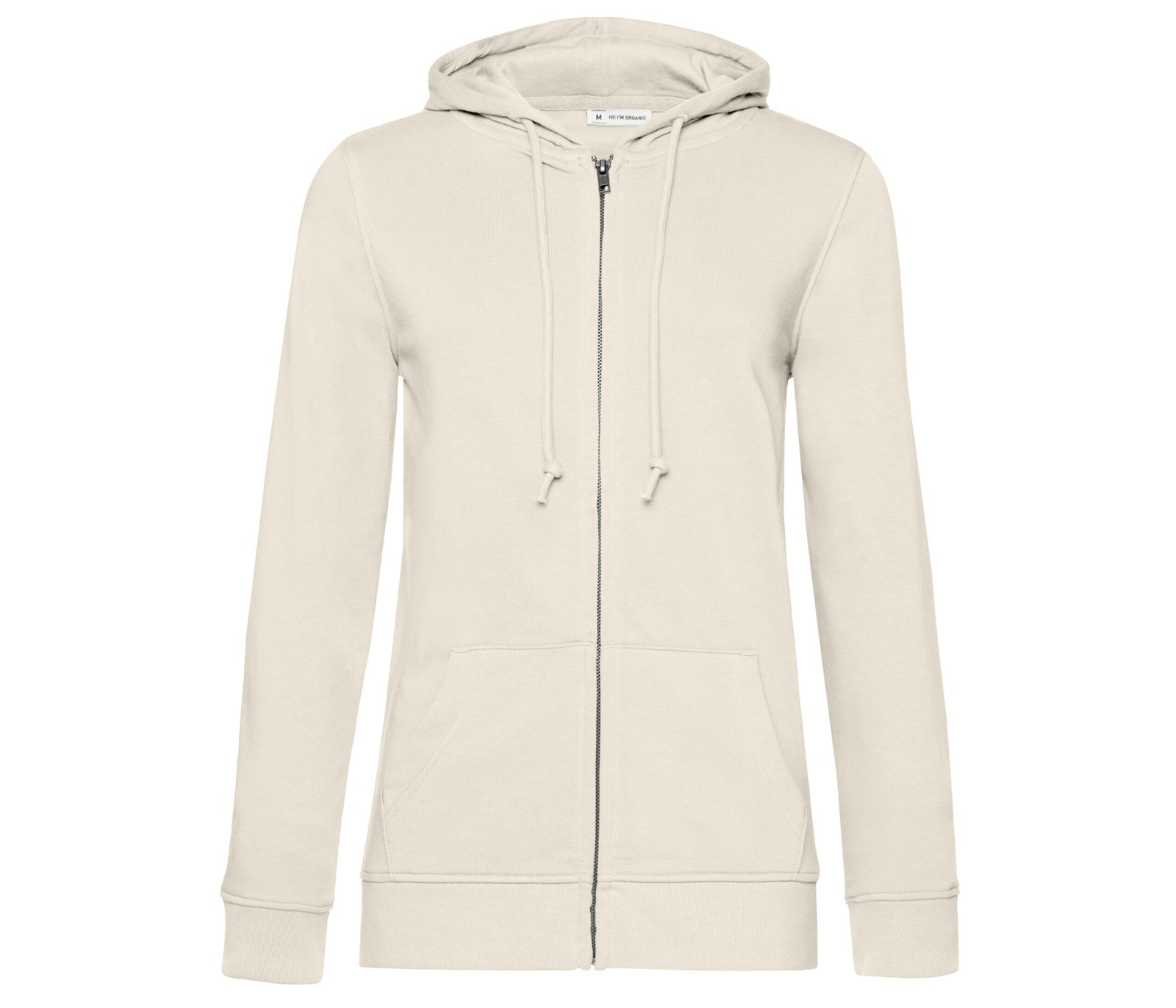 Sweat capuche zippé organique femme – sweat personnalisé