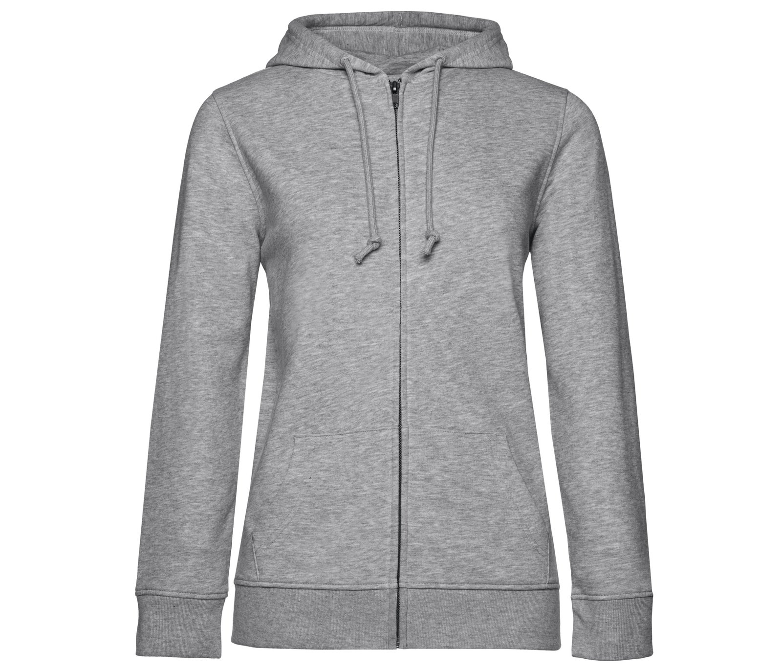 Sweat capuche zippé organique femme – sweat personnalisé