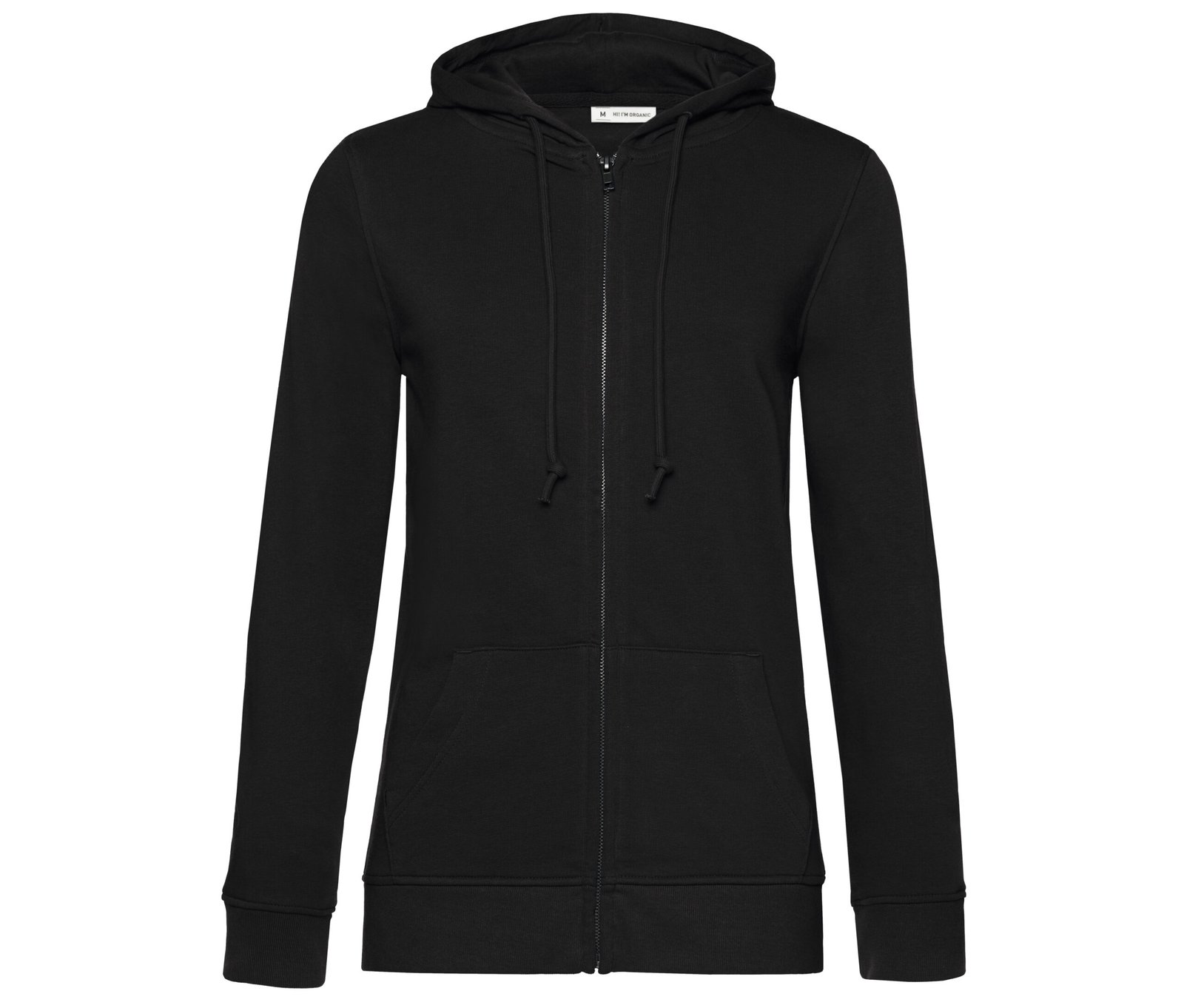Sweat capuche zippé organique femme – sweat personnalisé