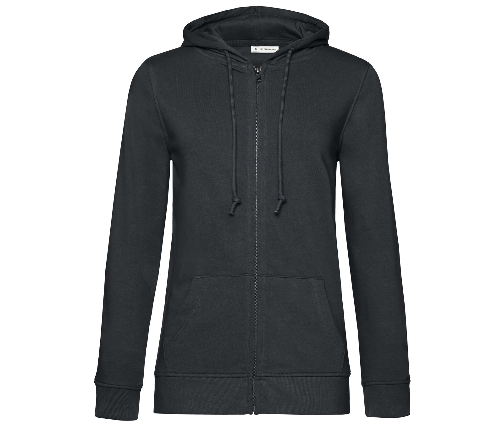 Sweat capuche zippé organique femme – sweat personnalisé