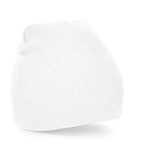 Bonnet acrylique sans rabat – accessoire hiver personnalisé