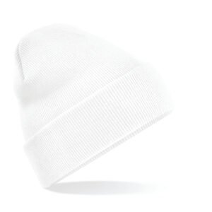 Bonnet acrylique avec rabat – accessoire hiver personnalisé