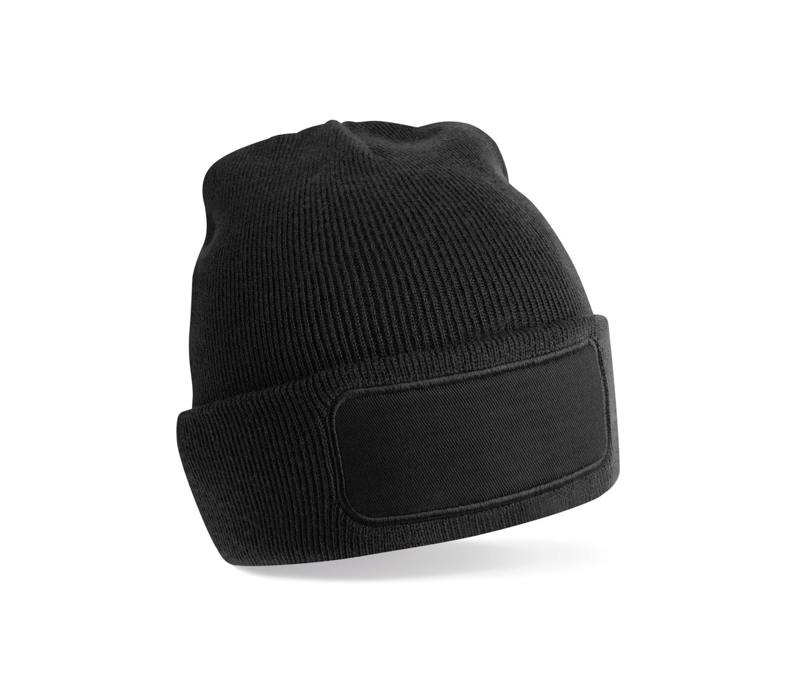 Bonnet avec empiècement en polyester recyclé – bonnet personnalisé