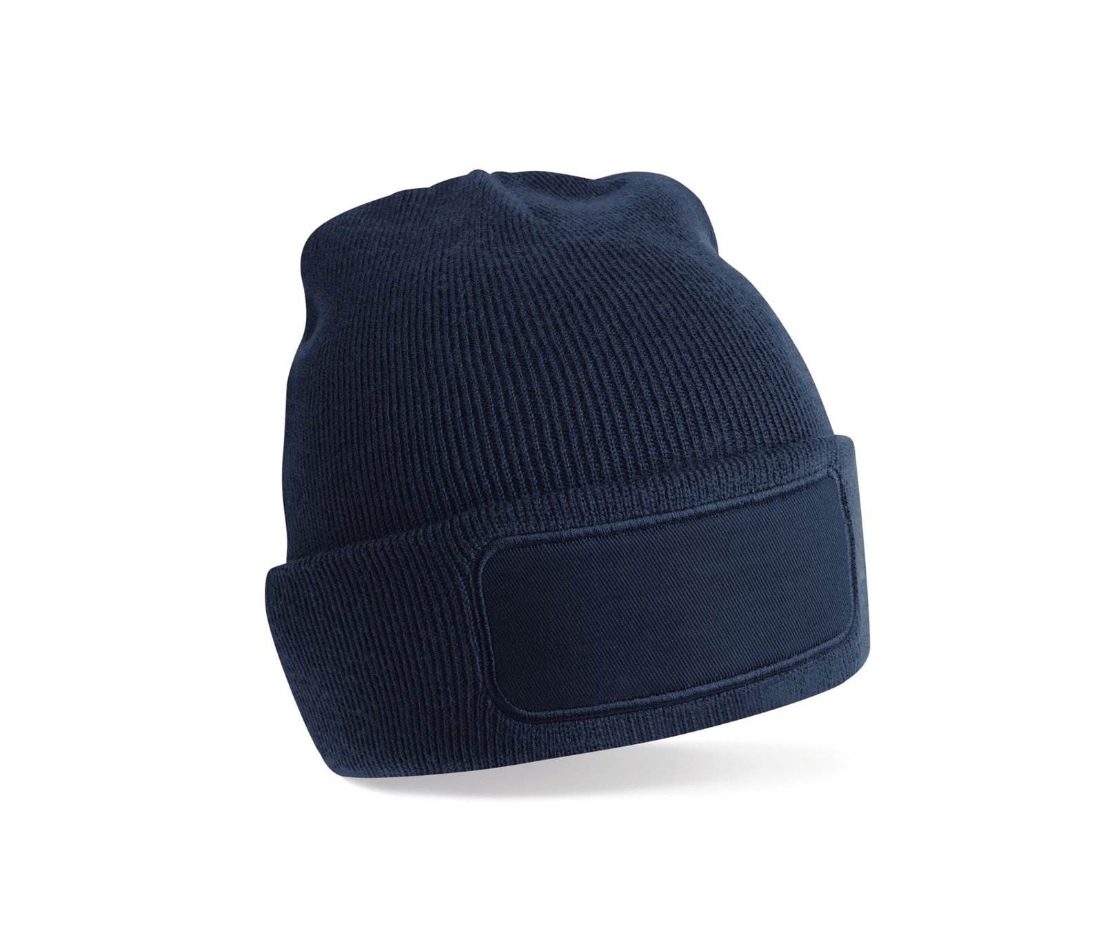 Bonnet avec empiècement en polyester recyclé – bonnet personnalisé