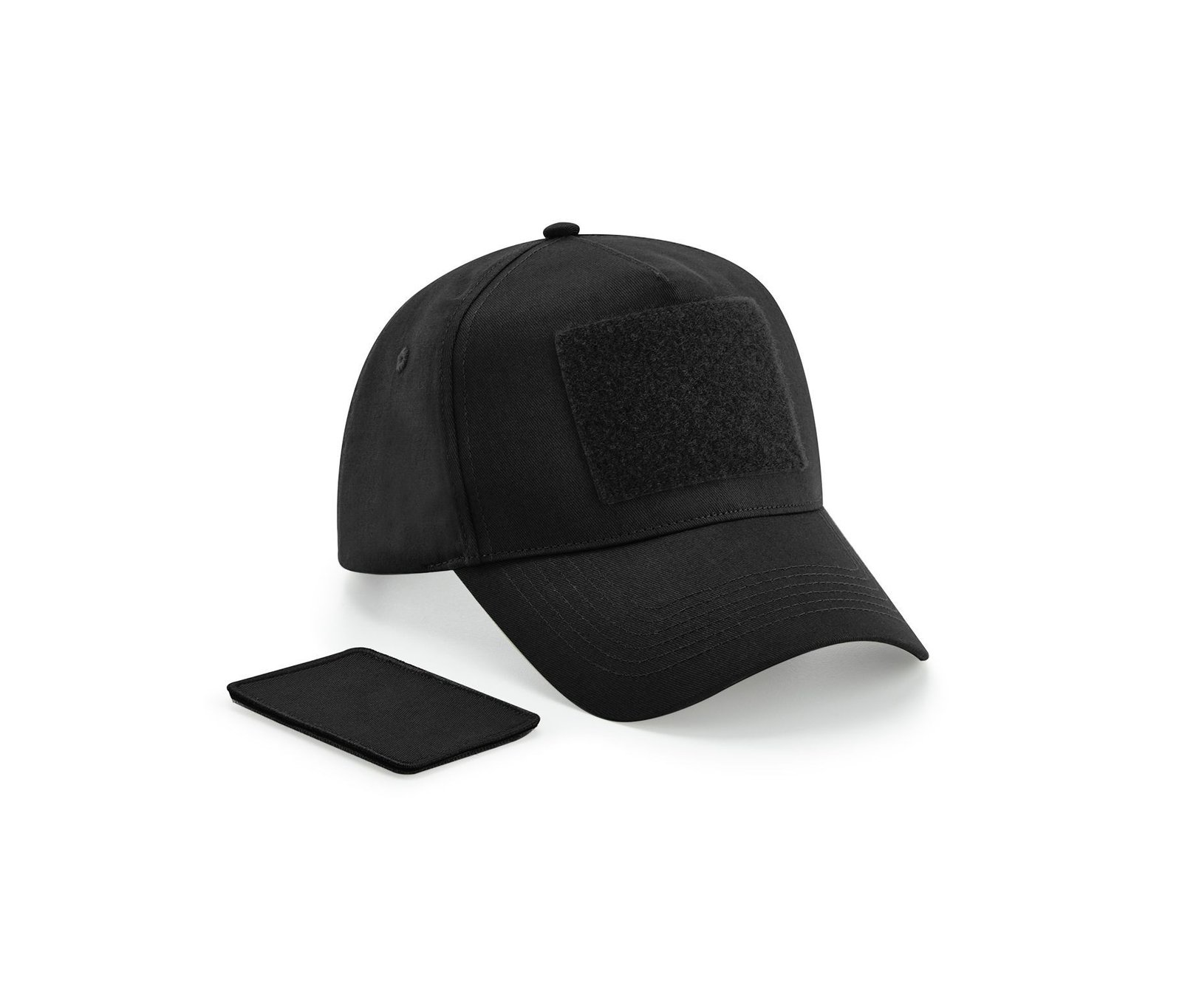 Casquette 5 pans avec patch amovible – casquette personnalisée
