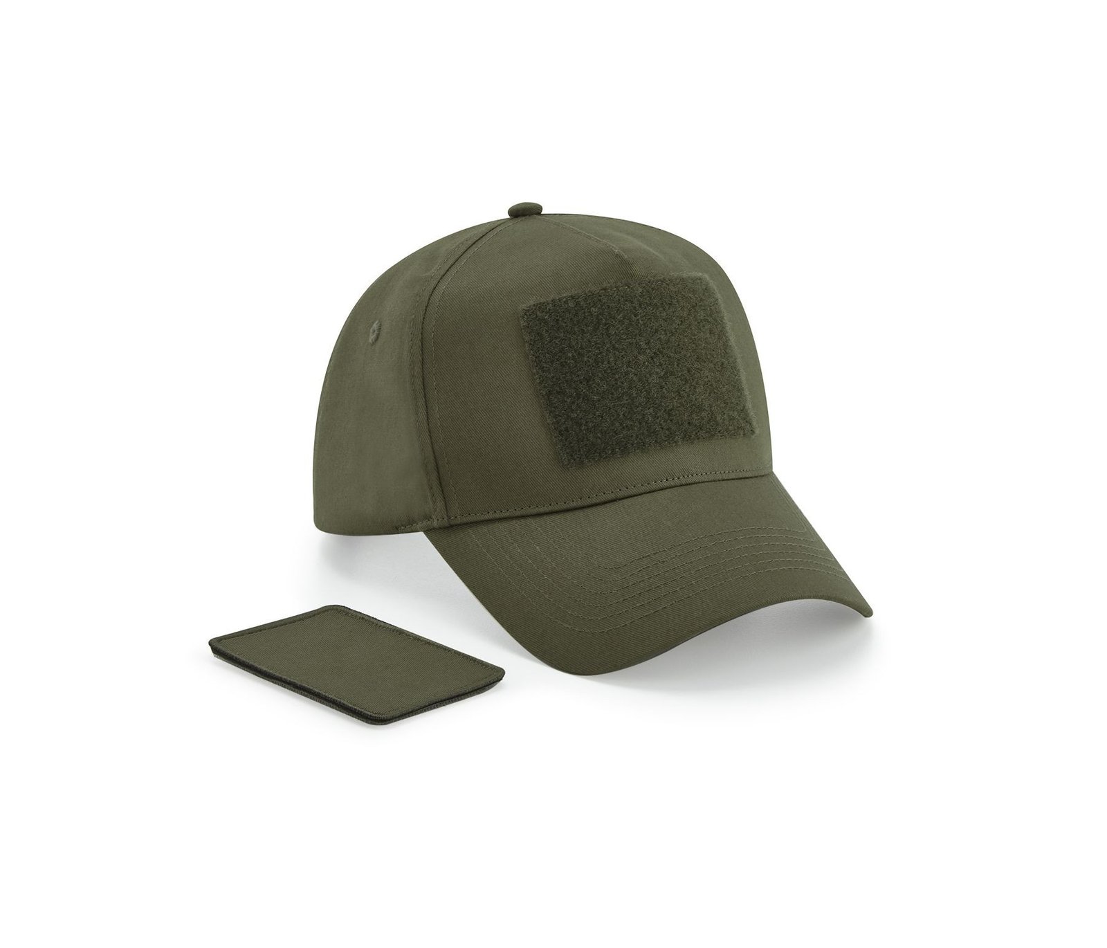 Casquette 5 pans avec patch amovible – casquette personnalisée