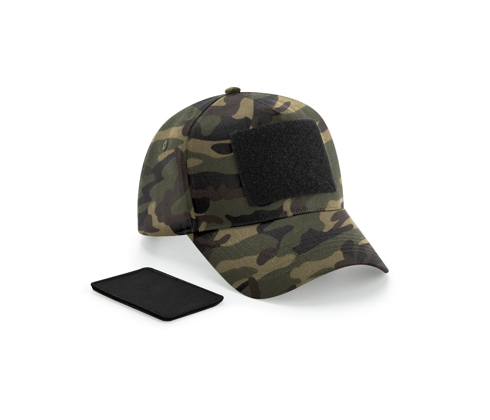 Casquette 5 pans avec patch amovible – casquette personnalisée
