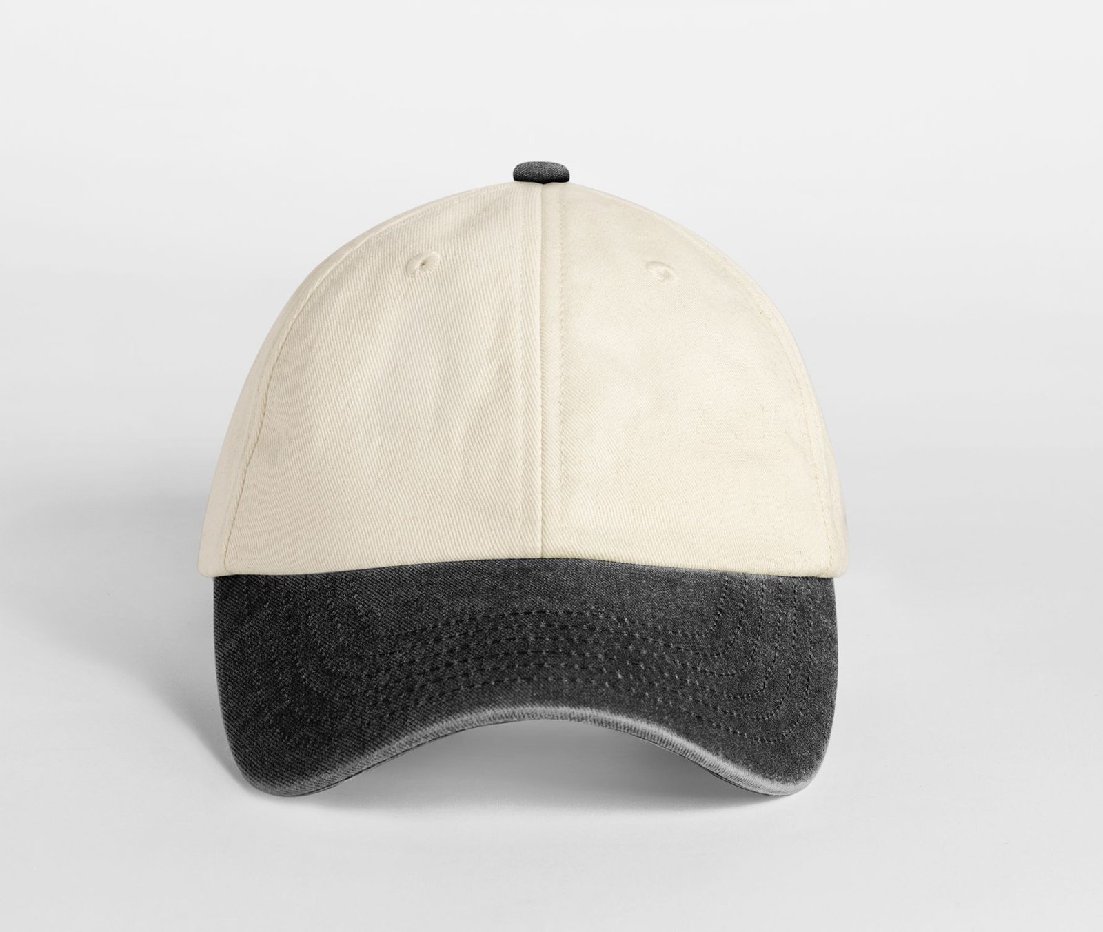 Casquette 6 pans contrastée – casquette personnalisée