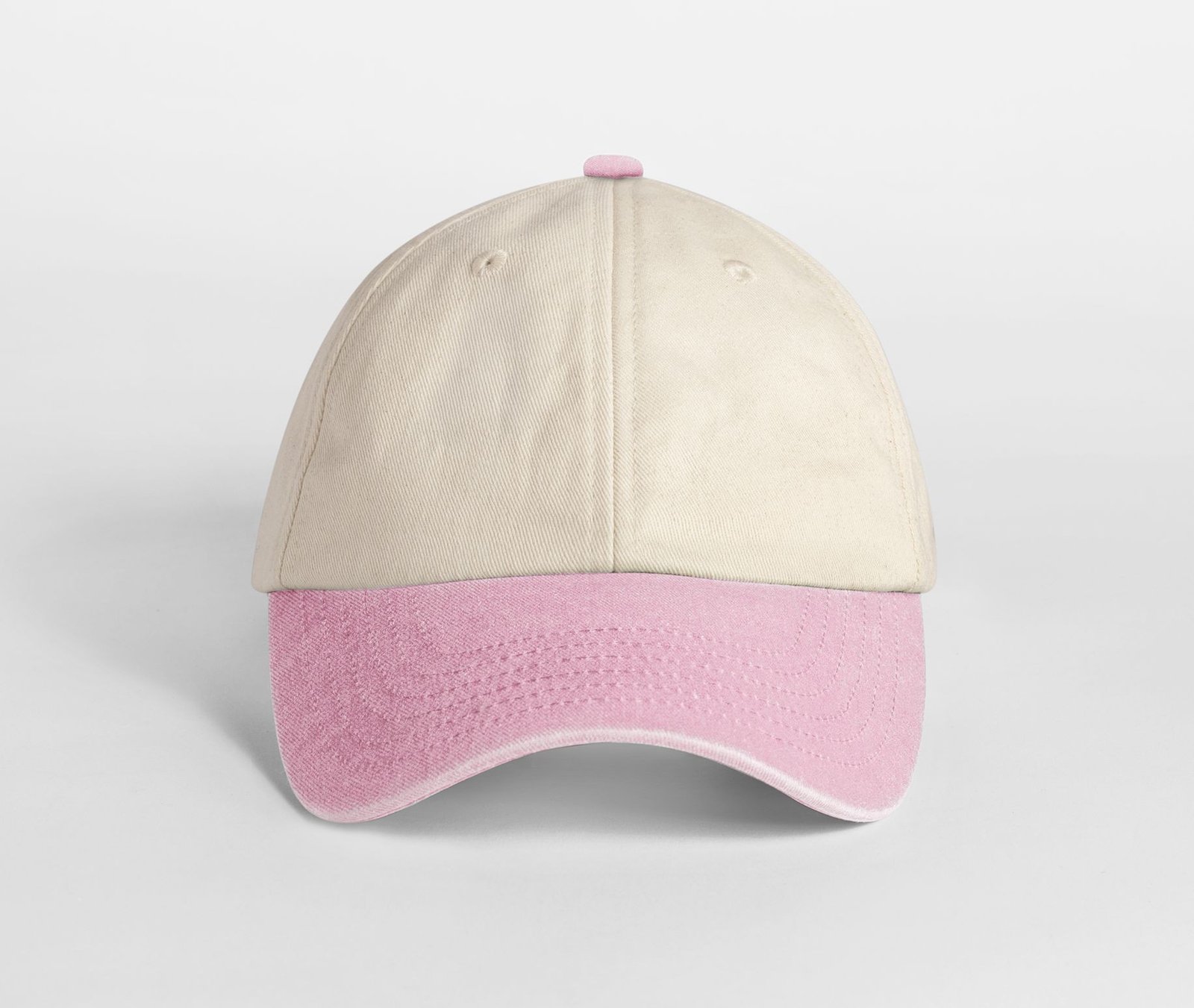 Casquette 6 pans contrastée – casquette personnalisée