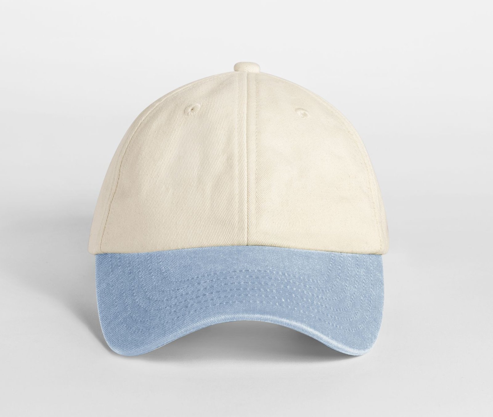 Casquette 6 pans contrastée – casquette personnalisée