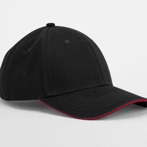 Casquette en coton organique avec liseré – casquette personnalisée