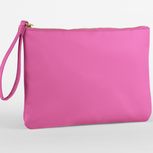 Pochette avec dragonne aux couleurs pops – sac personnalisé