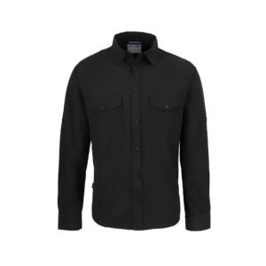 Chemise manches longues en polyester recyclé – chemise personnalisée