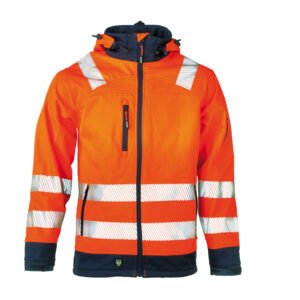 Veste Softshell haute visibilité Gregor – vêtement haute visibilité personnalisé