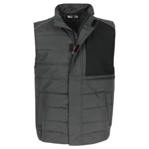 Bodywarmer de travail matelassé – bodywarmer personnalisé
