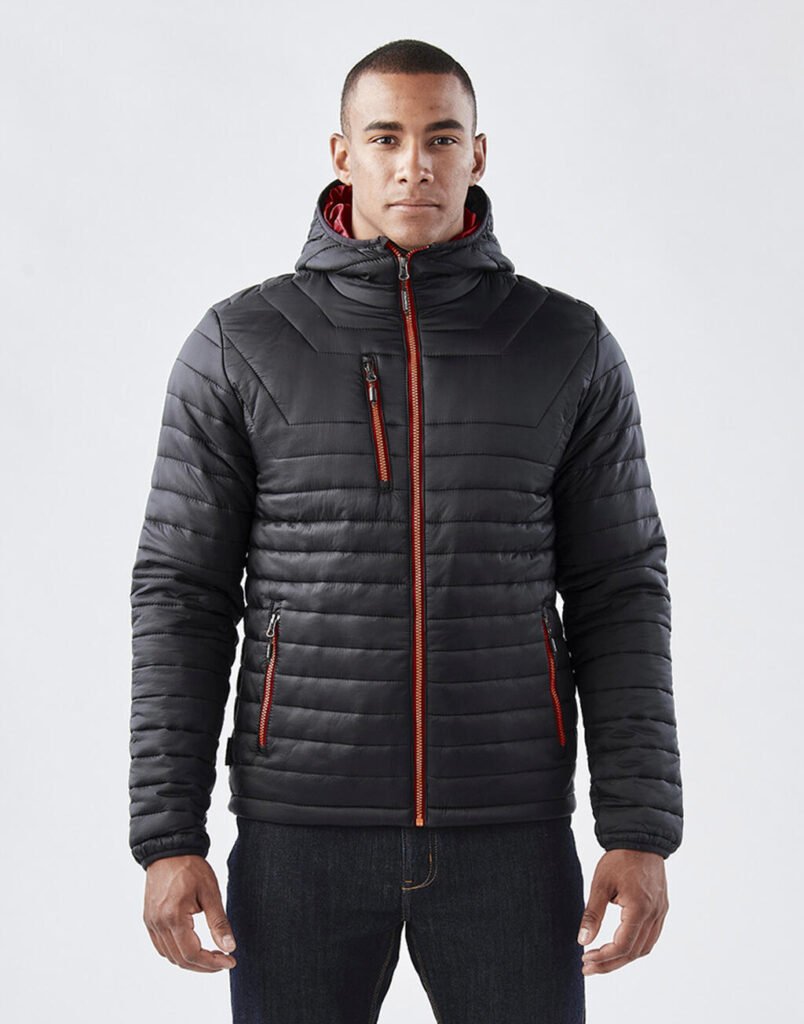 Veste Stormtech Gravity Thermal noir / rouge